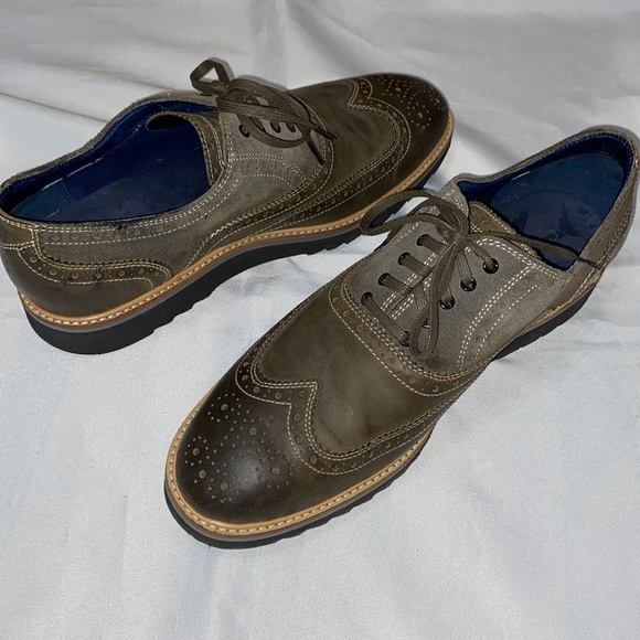 Cole Haan Other - NWOT Cole Haan - Nike Air Green/Gray Oxfords